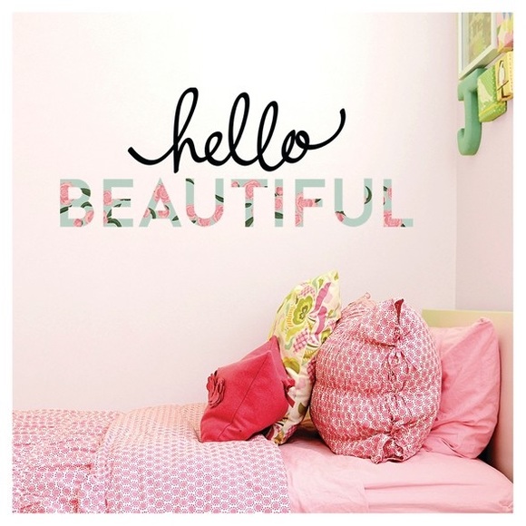 Wall Decor Hello Wall Decal Poshmark
